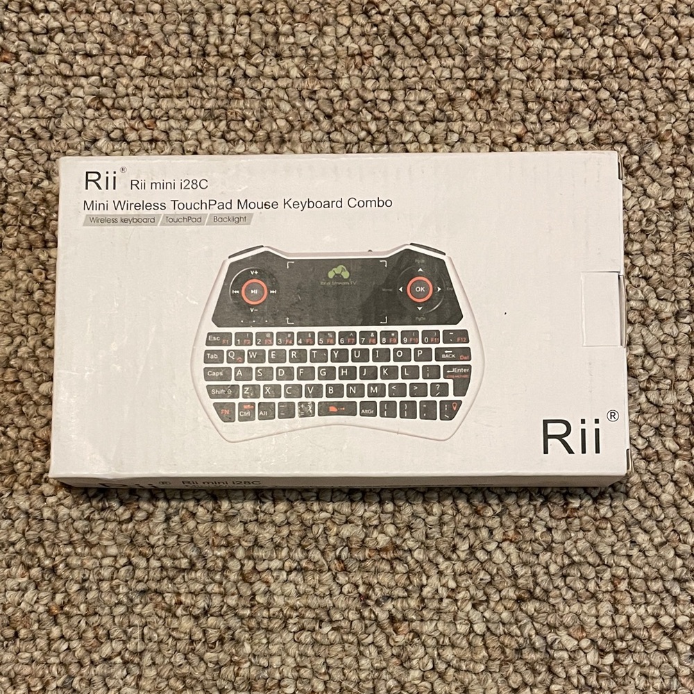 Rii Mini i28C Wireless TouchPad Keyboard Combo